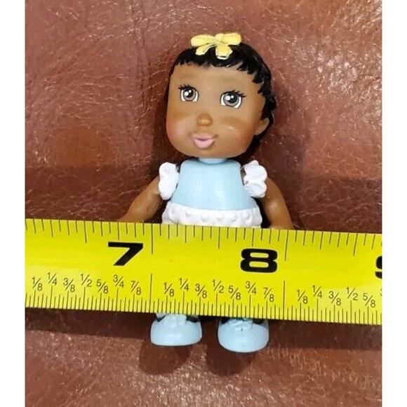 LCB Learning Curve Dollhouse Baby Girl Bottle Replacement Toy Blue White Rare - Picture 5 of 11